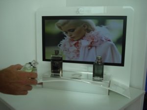 Intevi's iRU can measure sales as well as attract shoppers