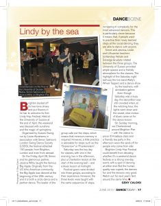 Dance Today - Lindy by the sea
