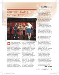 Dance Today - Stompin' Swing for the Crown
