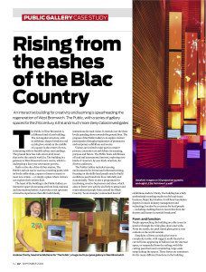 AV Magazine, public gallery case study - Rising from the ashes of the Black Country